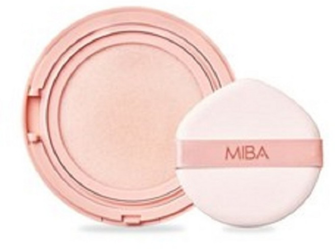 미바 왕쿠션 시즌3/ 이온칼슘 파운데이션 더블쿠션 글로우 리필, 1개, 23호