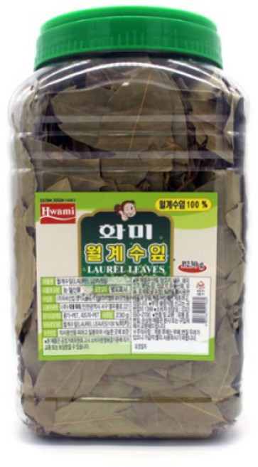 화미제당 월계수잎 사각, 230g, 2개