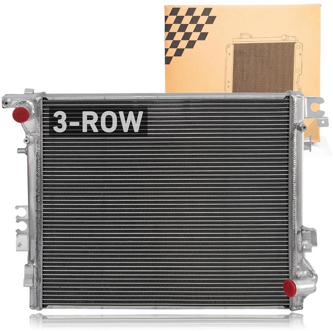 2018-2023 지프 랭글러 JL 글래디에이터 3.0L 3.6L V6용 3열 라디에이터 2018 2019 2020 2021 2022 2023용 알루미늄 라디에이터, 2018-2023 지프 랭글러 JL 글래디에이터 3.0