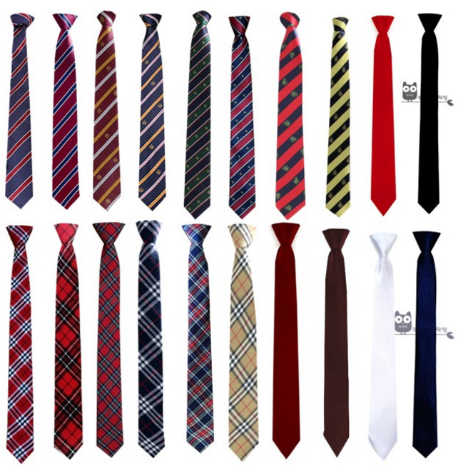 교복 긴 넥타이 남학생 주니어 성인남자 교복넥타이 스쿨룩교복타이 사진촬영 행사촬영 자동넥타이 교복 롱넥타이