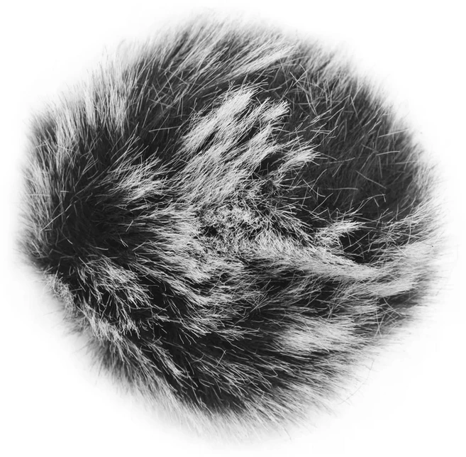 클립온 라발리에 마이크 윈드스크린 모피 윈드실드 머프는 Boya M1 및 기타 대부분의 라펠 호환됩니다.