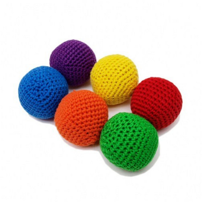 1가베 3cm끈없는털실공6개, 1개