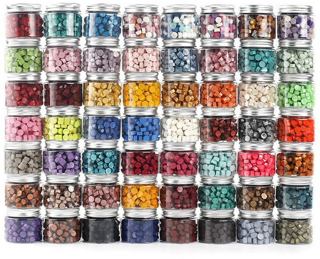 오더 실링왁스 비즈 대용량 씰링 스탬프, 6. 펄리원형 왁스봉-2.청록 (SW-489), 6. 펄리원형 왁스봉-2.청록 (SW-489)