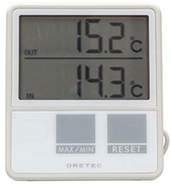 디지털온도계(-5~50℃ -20~70℃ 냉장 냉동고용 O-215WT DRETEC), 단품, 1개