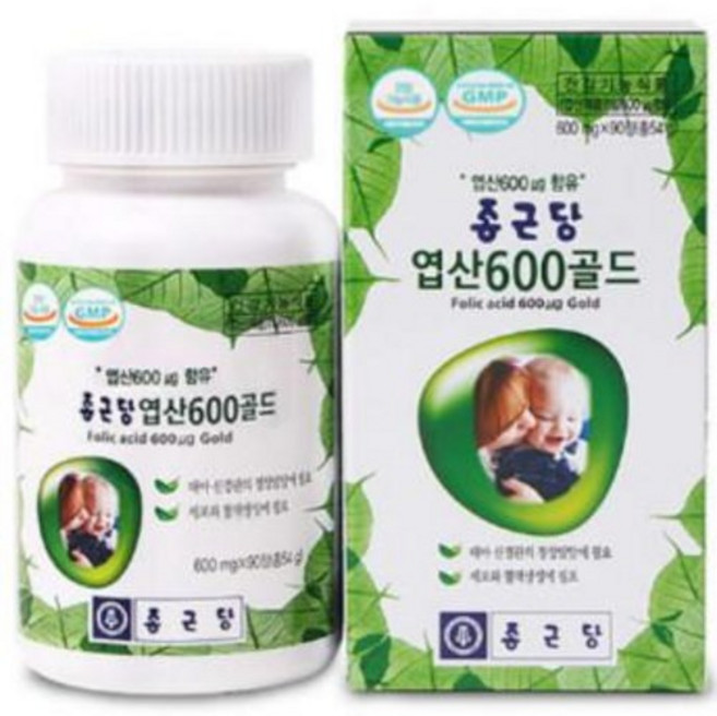 종근당 엽산600 골드, 90정, 1개