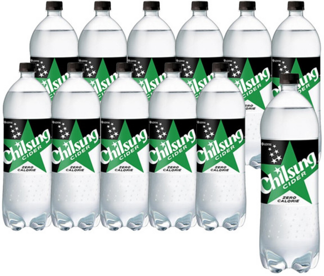 칠성사이다 제로 12펫/탄산음료/사이다/음료수, 1개, 1.5L