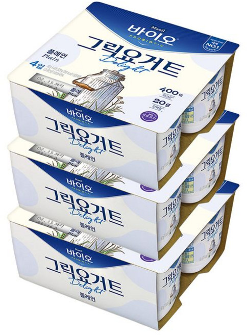 매일 바이오 그릭 딜라이트 플레인, 80g