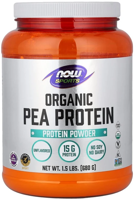 나우푸드 NOW 완두콩 단백질 파우더 피 프로틴 무맛 680g, 1개 - 쿠팡