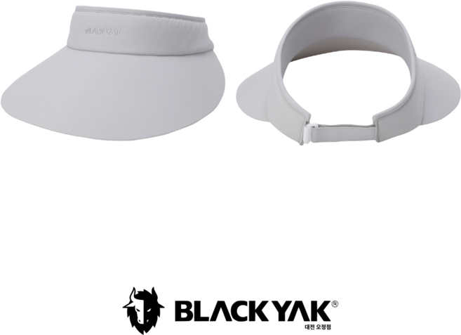 블랙야크 여성 소프트 선바이저 경량 등산 골프 챙모자 라이트그레이 2BYHTSU926, FREE