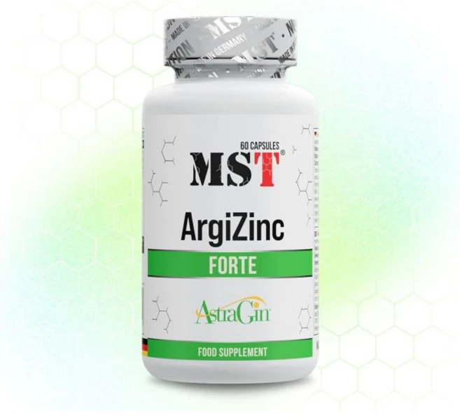 MST® Nutrition의 ArgiZinc® 아미노산 L-아르기닌 아연 비스글리시네이트 셀레늄 구리 비타민 B6 및 AstraGin® 60일용 비건 캡슐 60개, MST® Nutrition의 ArgiZinc® 아미, 1개 - 쿠팡