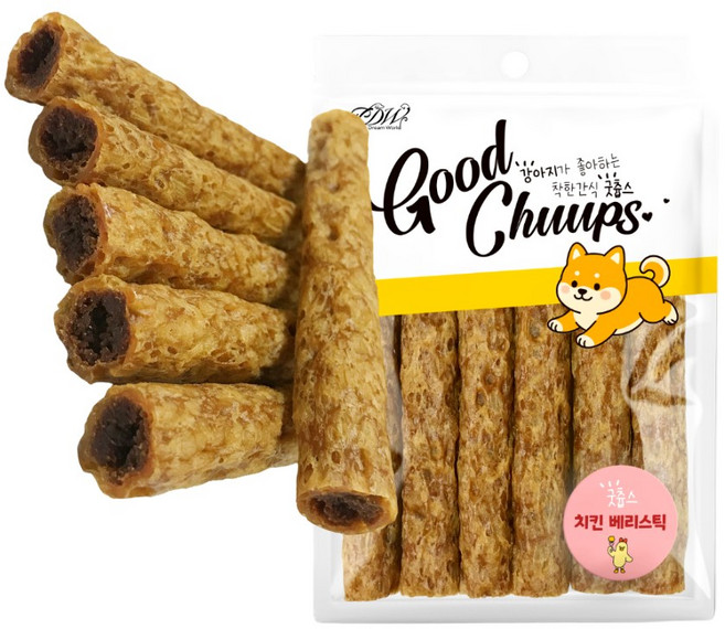 굿츕스 크랜베리, 치킨베리 스틱, 180g, 1개