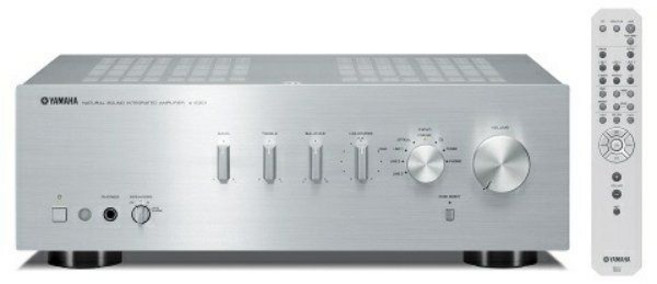 야마하 고급스러운 실버 가정용 고출력 강력한 스피커 통합 앰프 A-S301