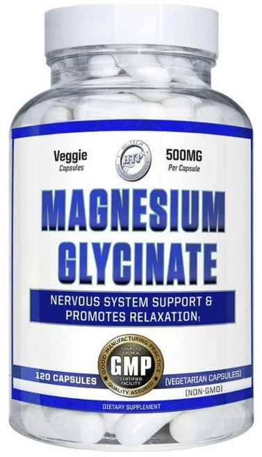 하이테크파마서티컬스 마그네슘 글리시네이트 500mg 베지 캡슐, 1개, 120정 - 쿠팡