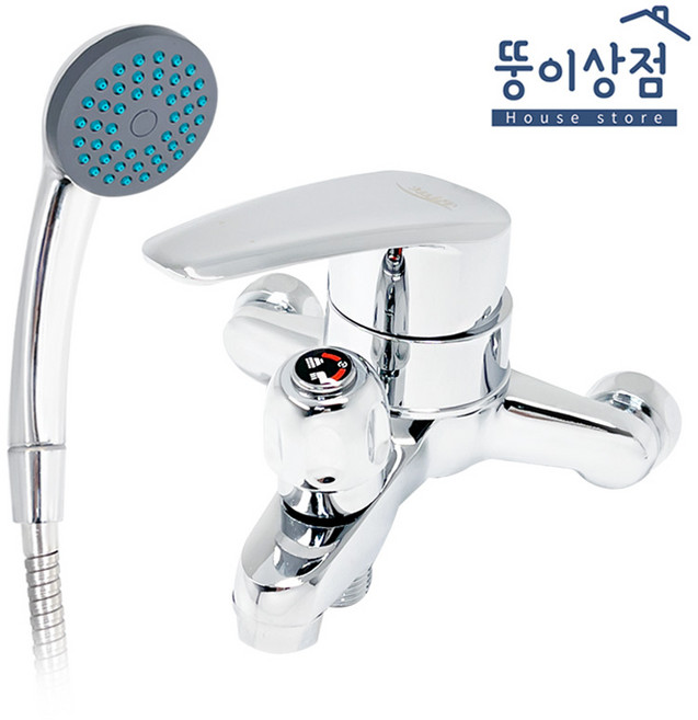 국산 벽붙이 샤워수전 욕실수전, 1개