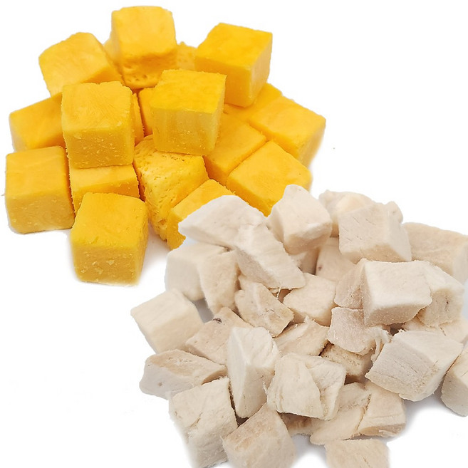 햄스터 고슴도치 간식 먹이 부드러운 동결건조 트릿, 동결건조 계란노른자 10g, 1개