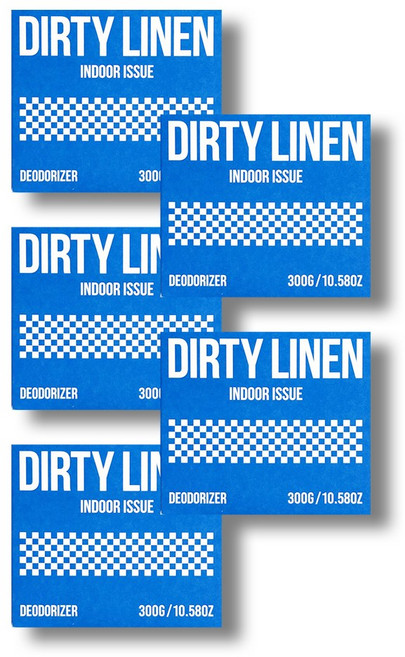 더티린넨 인도어이슈 실내 탈취제, 5개, 300g