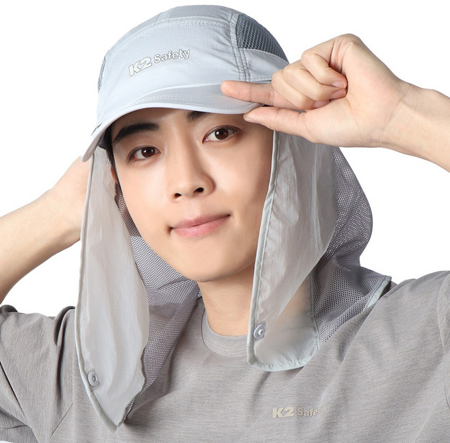 K2 세이프티 S/S 메쉬 차양 여름 캡모자