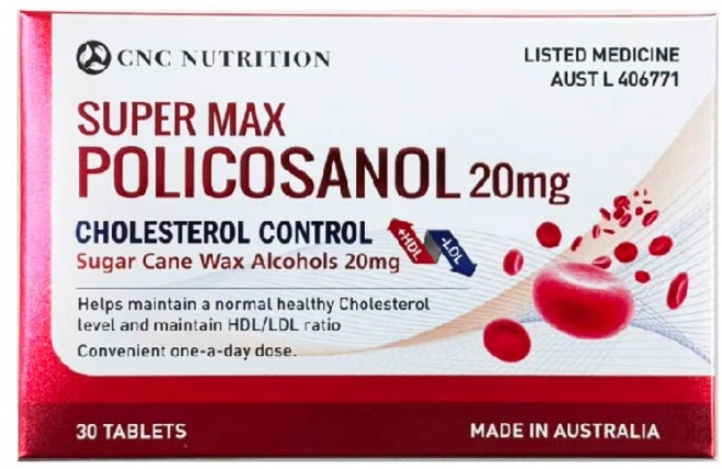 호주산 폴리코사놀 20mg 슈퍼 맥스 CNC MPC 쿠폰 증정 씨앤씨 뉴트리션, 30정, 6개 - 쿠팡