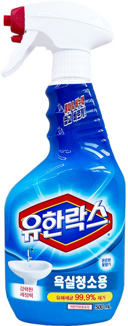 유한락스 욕실청소용 세정제, 500ml, 1개