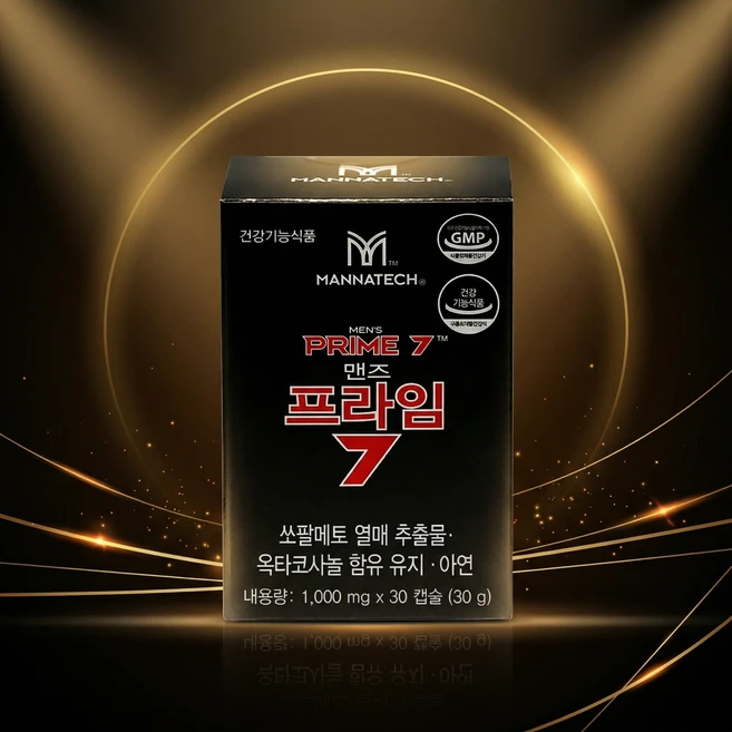 매나테크 맨즈프라임 30캡슐, 1개, 30정 - 쿠팡