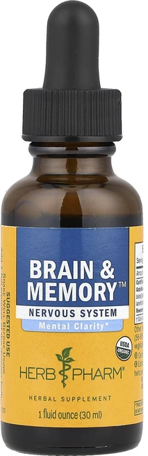 몸관리하세요 겨울입니다 Herb Pharm Brain & 기억력™ 30ml(1fl oz) 특별관리진행, HerbPharmBrain기억력30ml1floz, 1개, 30ml - 쿠팡