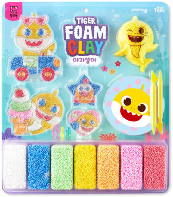 아트박스/마이리틀타이거 아기상어 폼클레이 세트