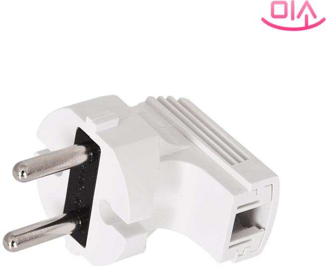 현대일렉트릭 무접지 플러그 ㄱ자형 HP-4, 20개