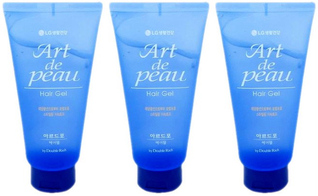 LG생활건강 AR 아르드포 헤어젤 튜브형 180ml, 3개