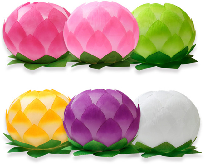 선우몰 연화등 - 연등 인등 불교용품 부처님 오신날, 연분홍