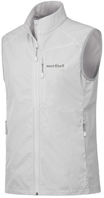mont-bell 1106560 女 Light Shell Vest 軟殼背心 台灣黑熊 防風防潑水保暖背心