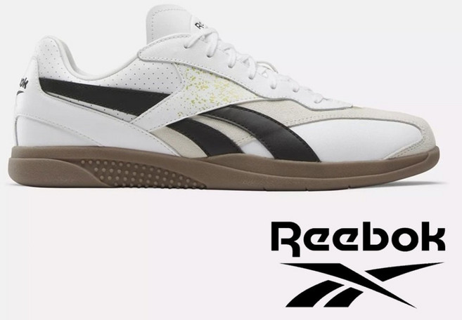 Reebok HAMMER STREET 中性經典復古休閒鞋 白/黑 202329