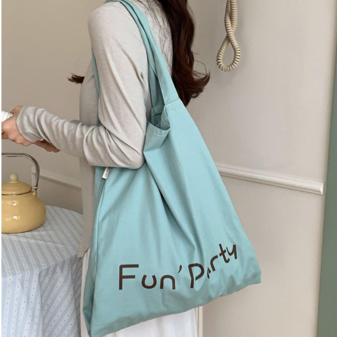 YUYIMI 대용량 세칸 여성에코백 캔버스백