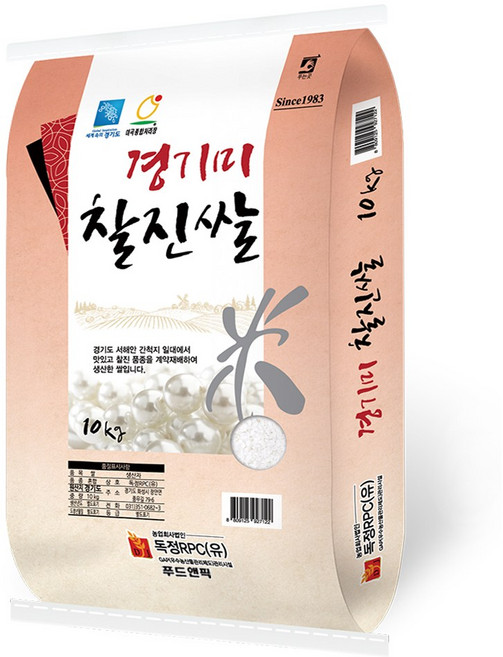 현대농산 경기미 찰진쌀, 10kg, 1개, 상등급