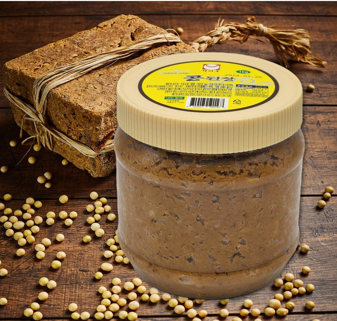 장마을 콩된장 집 맛있는 재래식 시골 전통 된장, 1kg, 1개