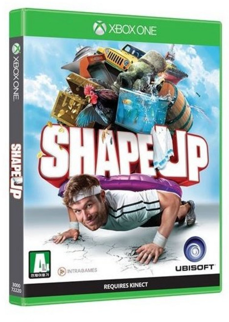 XBOX ONE 키넥트게임 쉐이프 업 shape up 정발 중고품