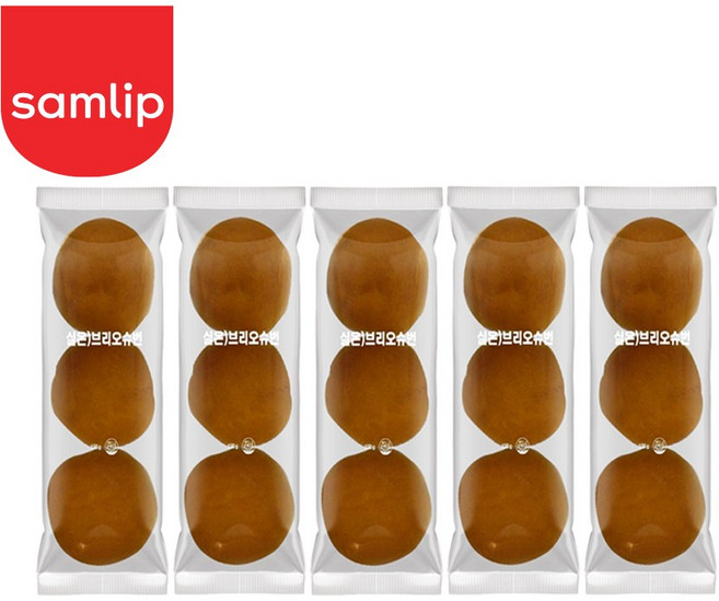 상온 브리오슈번 햄버거빵 브리오쉬번, 150g, 5개
