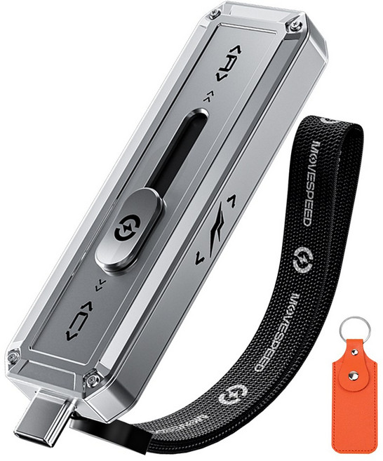 MOVESPEED SP20 2100MB/s 초고속 USB 3.2 Gen2 외장 SSD 휴대용 저장장치 스마트폰 노트북 PC 호환 백업 파일이동 최적, 은색, 256GB