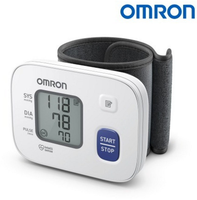 손목형 자동전자혈압계 가정용 의료용 혈압측정기, 1개