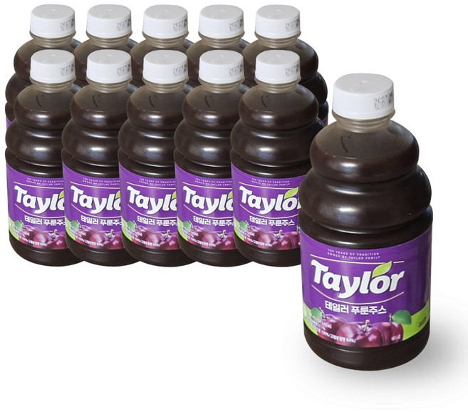 테일러 푸룬주스, 946ml, 11개