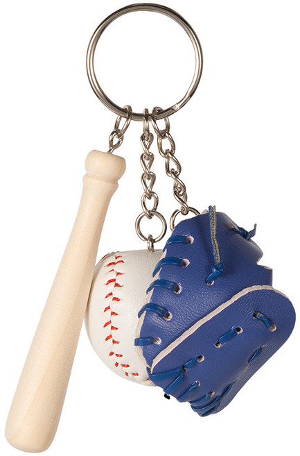 7색 야구 키링 야구공 글러브 키홀더 베이스볼 야구선수 굿즈 스포츠 열쇠고리, 글러브_블루, 1개