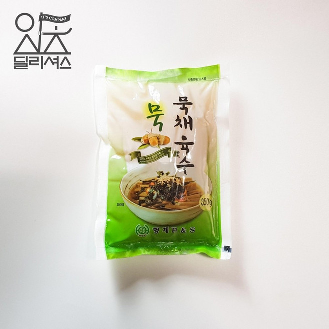 묵밥 육수 (350g) 묵채 묵사발 도토리묵, 1개, 350g