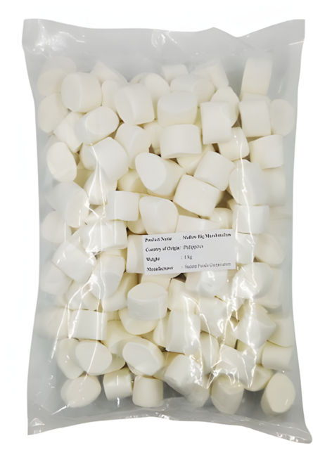 필리핀 멜로 빅 마시멜로우 대용량 베이킹 캠핑, 1개, 1kg