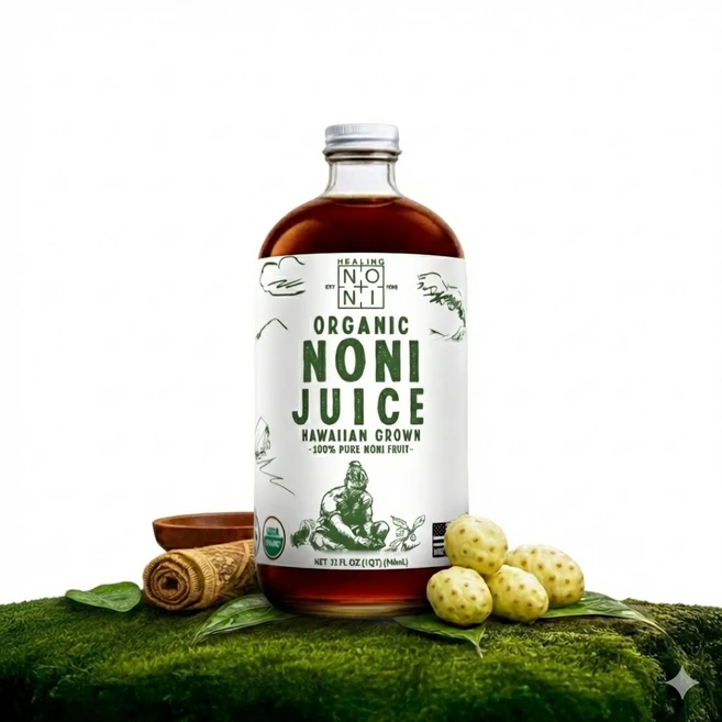 유기농 노니주스 100% NFC 하와이 노니 착즙 원액, 1개, 946ml - 쿠팡