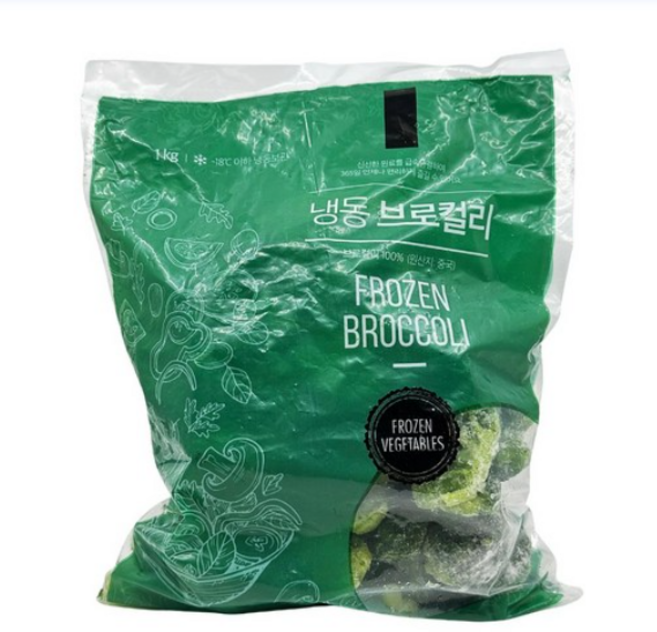 기타냉동 식자재 냉동브로콜리 1KG 간편조리식품 냉동, 1개
