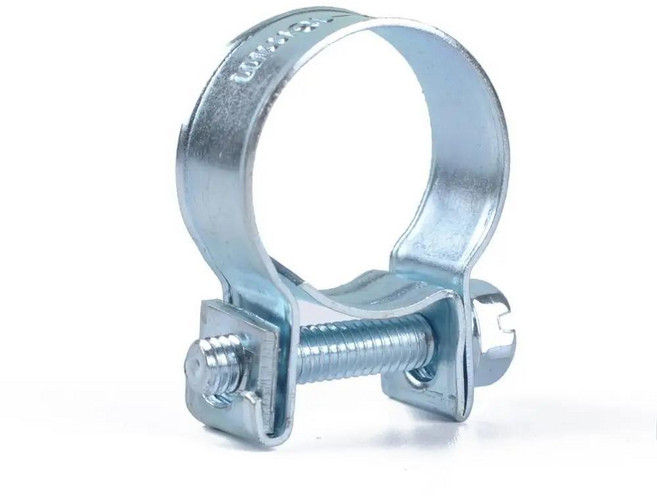 아연 도금 튜브 호스 클램프 수도관 환기 파이프 후프 조정 고정 도구, 06 06 11-13mm, 1개