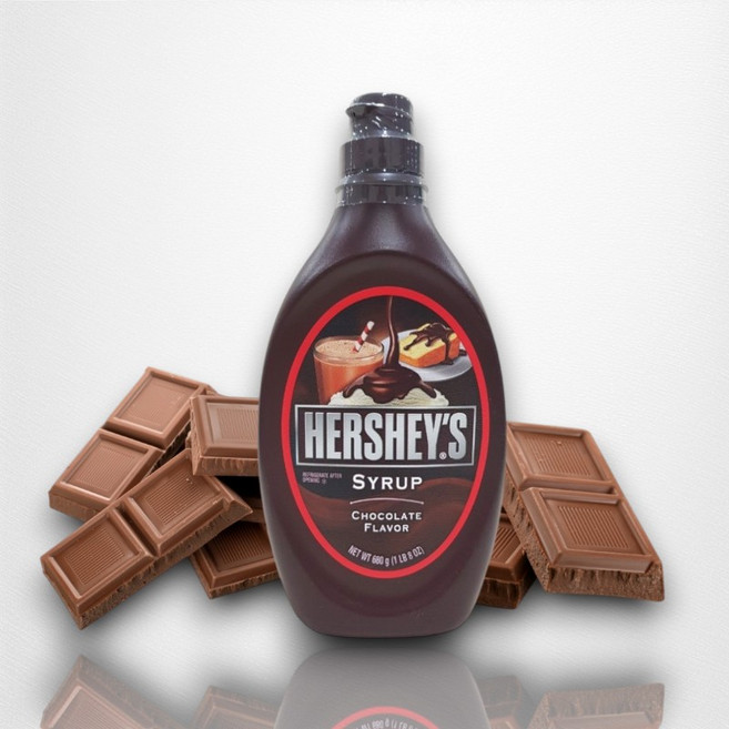 Hershey's 賀喜巧克力醬 - 熱巧克力 巧克力拿鐵 冰淇淋 抹醬 沾醬, 1個, 單瓶