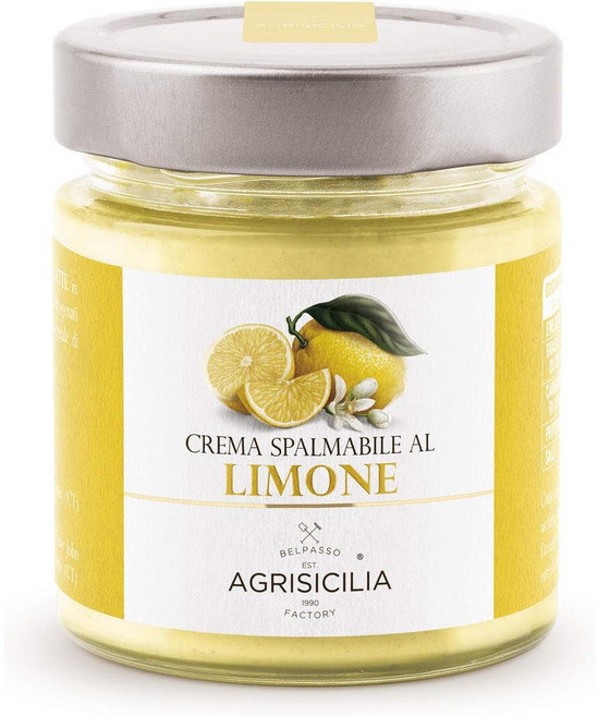 아그리시칠리아 AGRISICILIA 레몬 스프레드 크림, 1개, 200g