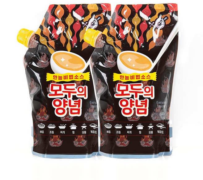 엑스쿡 모두의 양념, 500g, 2개
