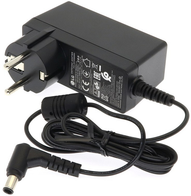 LG 19V 1.3A / 1.7A 32W (6.5) 일체형 모니터 어댑터, 1개
