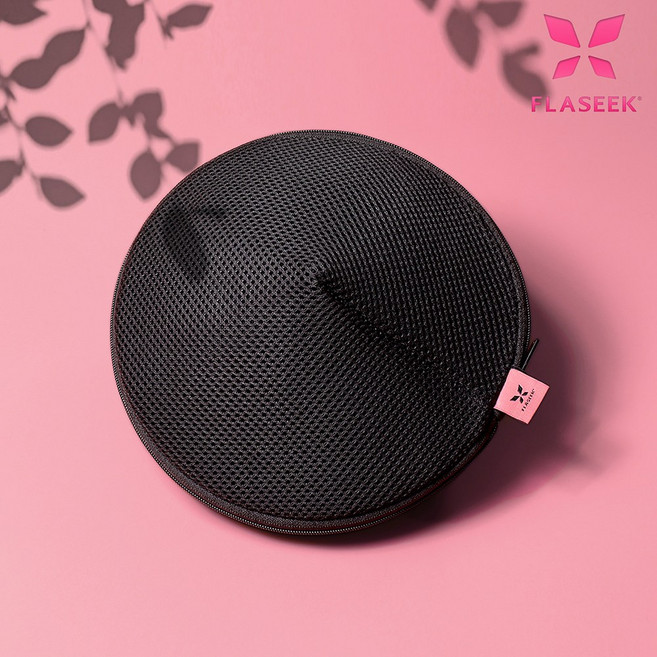 플레시크 런드리 백 세탁망 / 무형광 스타킹 속옷 원형 세탁망, 1개